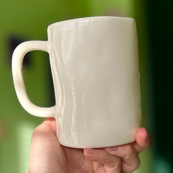 XO Hugs + Kisses Red Interior Valentine's Day Love Sweet Ceramic Kitchen Mug - Picture 6 of 7